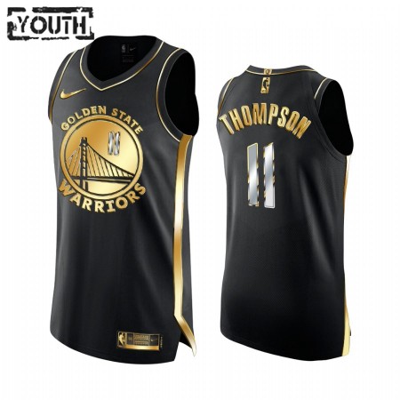 Dres Golden State Warriors Klay Thompson 11 2020-21 Crna Golden Edition Swingman - Dječji